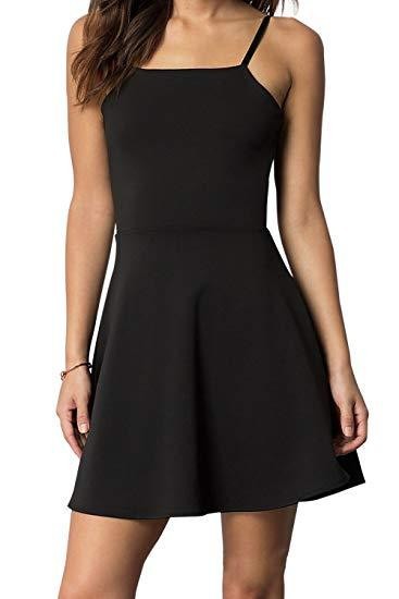 Junior Tie Back Flare Dress - OLYIE