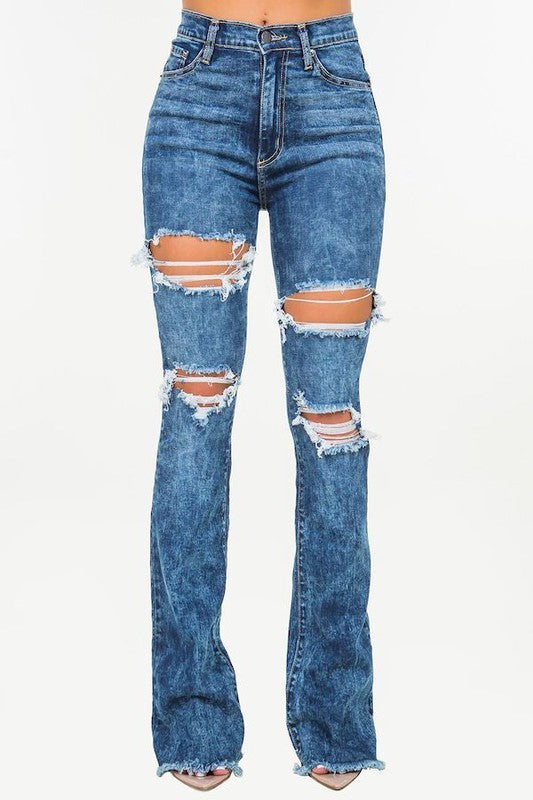 Thania Boot Cut Jean - OLYIE