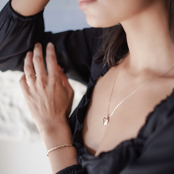 Golden Heart Locket - OLYIE
