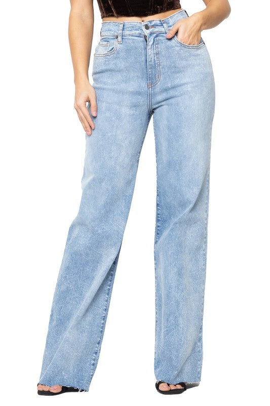 Brooklyn Wide Leg Jean Inseam 32 - OLYIE